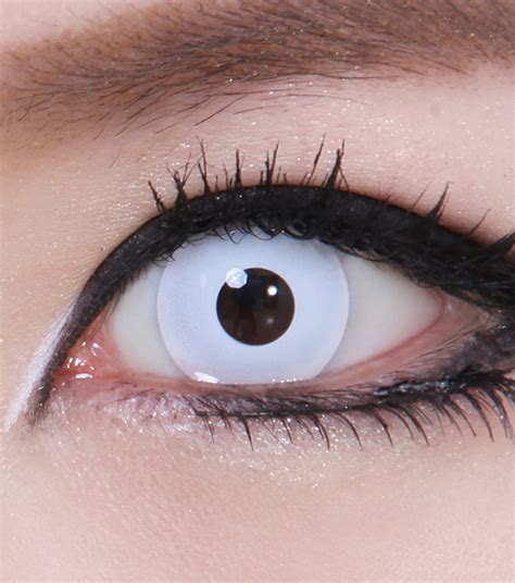 white eye contacts halloween|white zombie contacts non prescription.